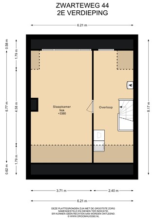 Floorplan - Zwarteweg 44, 1431 VM Aalsmeer
